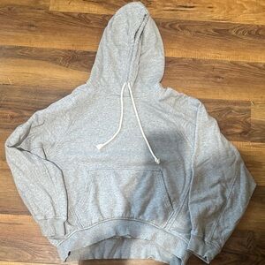Madewell gray hoodie size L.